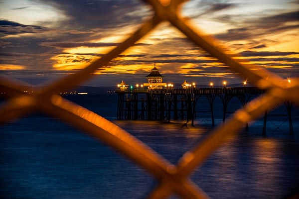Pier Through the Fence