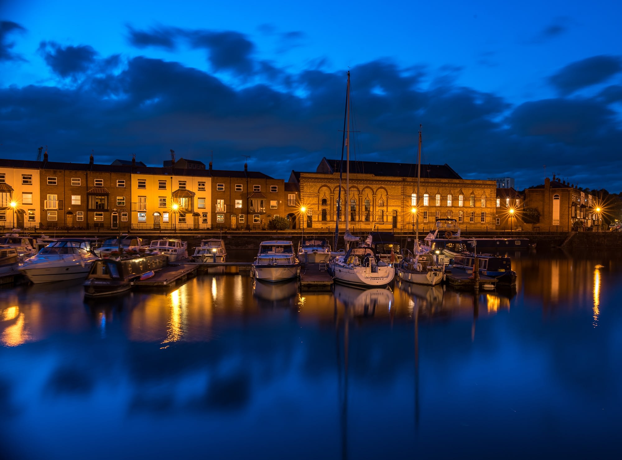 Harbor reflections