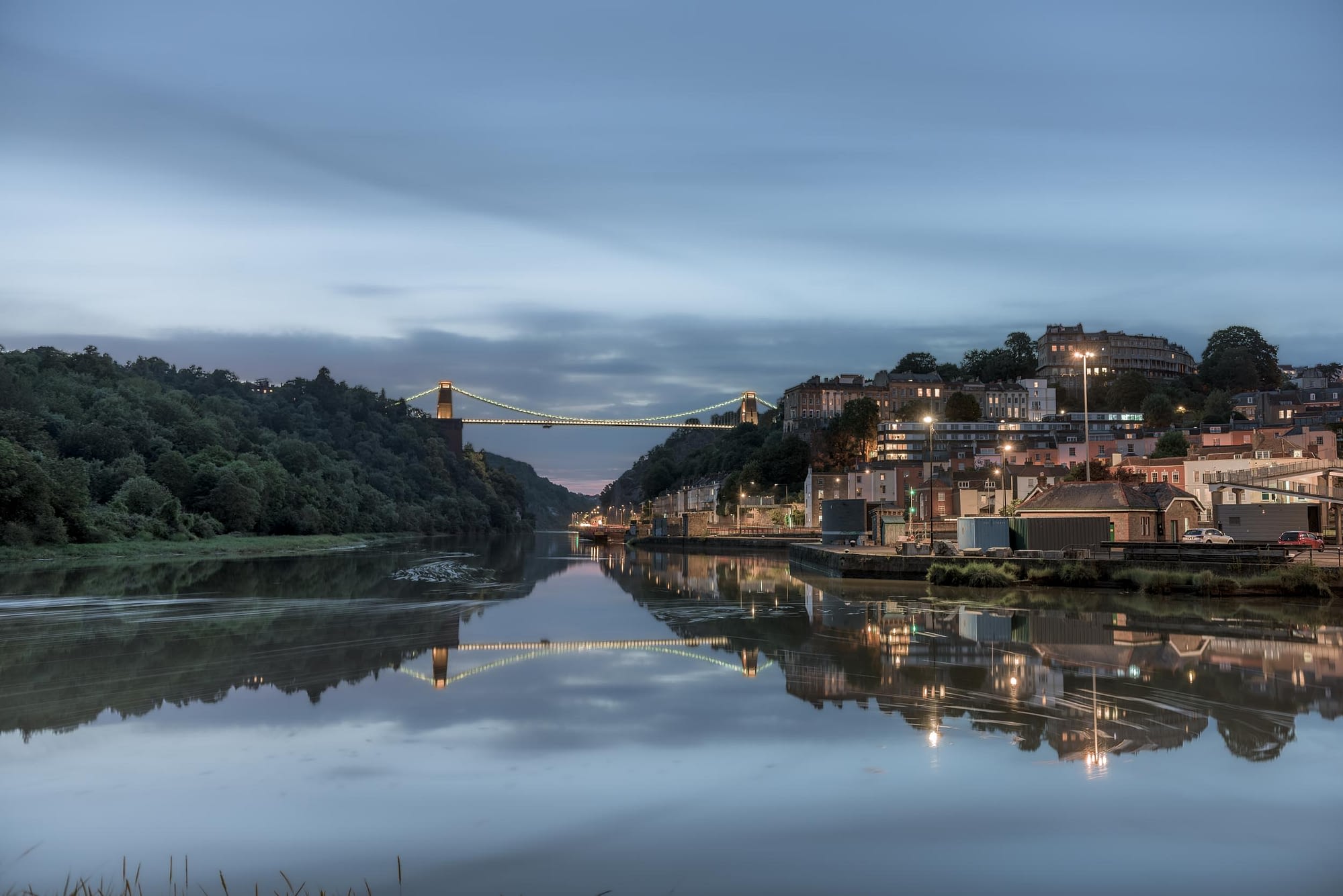 Mirror Bridge Reflections